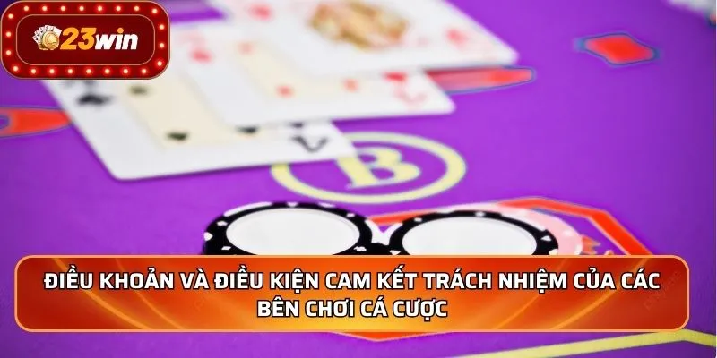 Điều Khoản Điều Kiện 2 Điều khoản và điều kiện cam kết trách nhiệm của các bên chơi cá cược